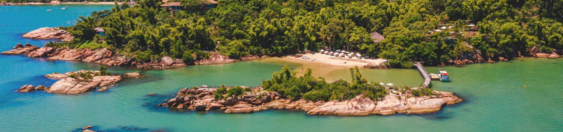 Ponta dos Ganchos imagem aerea